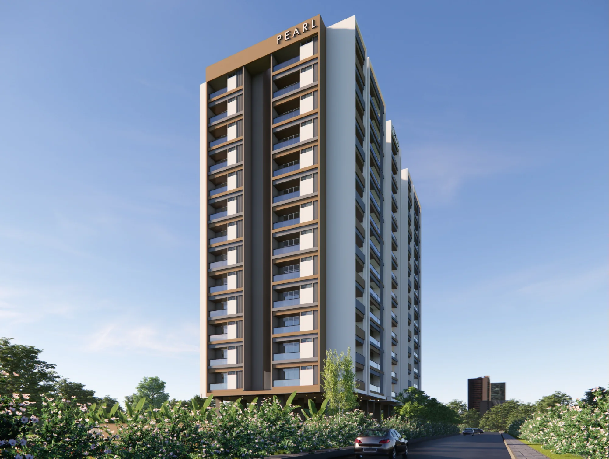Pearl at Nallagandla tower render